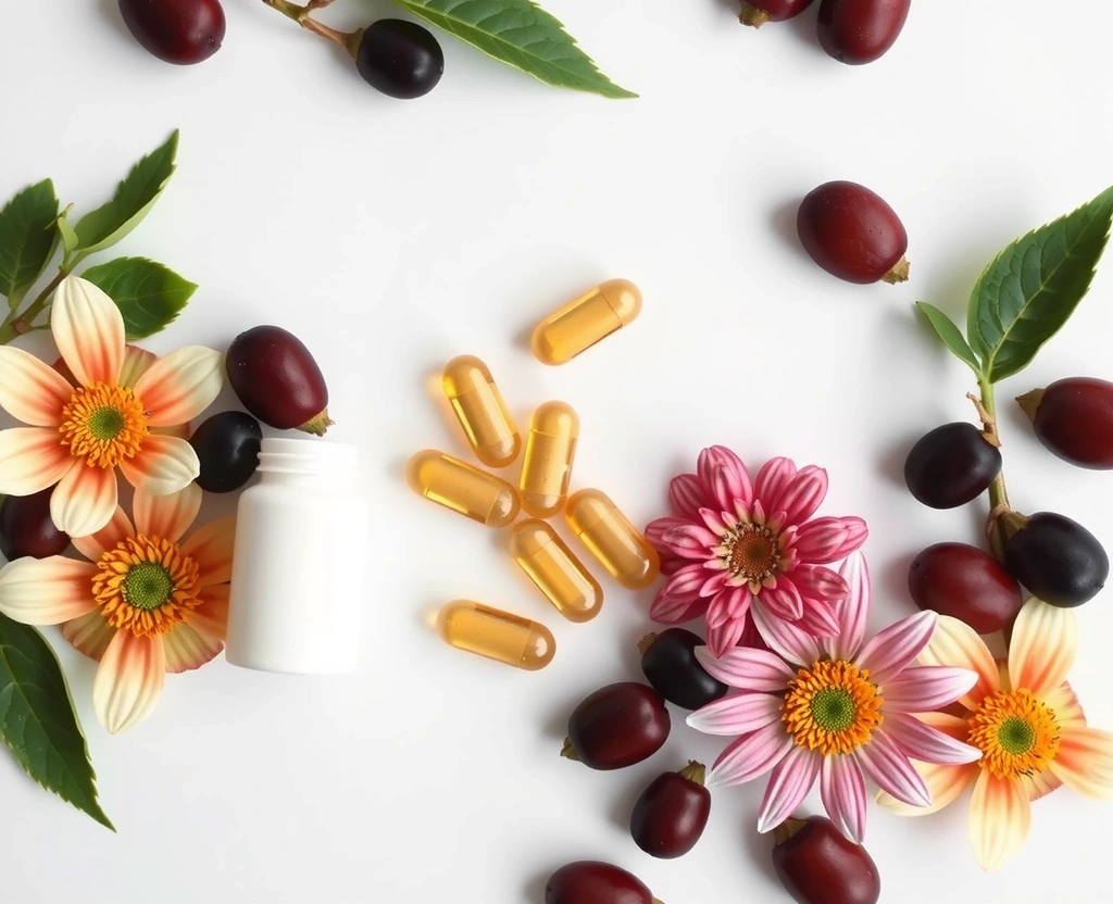 Immune Support Plus supplement capsules with echinacea and elderberry